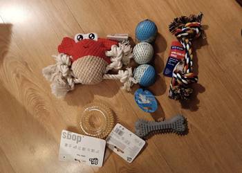 Zestaw 5 x zabawek dla psa