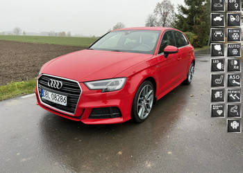 Audi A3 1.5TSI 150KM S-Line Kamera Navi PDC 18" Zarejestrowany Gwarancja 8…