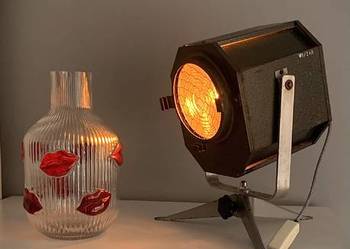 Lampa teatralna PRL lata 70-80 LOFT VINTAGE