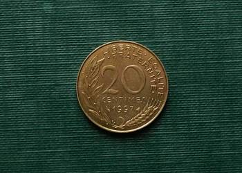 FRANCJA - 20 centymów (1997r)