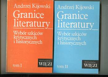 Granice literatury T.1-2 Andrzej Kijowski