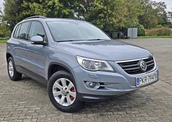 Vw Tiguan Cross skóry xenon panoramadach parkasistans 1 właściciel serwisow