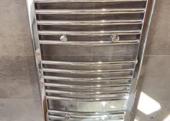 Grzejnik łazienkiwy, dekoracyjny chrom 500 x 920mm