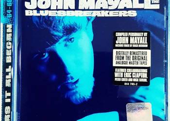 Polecam Album CD Legenda John Mayall-Eric Clapton Blues Bre