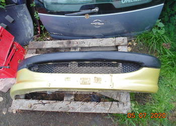 Zderzak przedni przód Peugeot 206 98- złoty