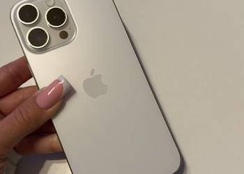 iPhone 16 pro max 256GB |Bardzo dobry stan| Biały Tytan 89% bateria