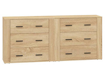 Szafki 2 szt. dąb sonoma materiał drewnopochodny WM-3185410
