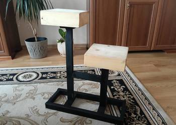 Kwietnik/stojak w stylu LOFT podwójny drewniany