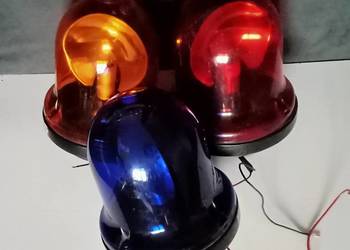 Lampa LBO-10 Elektra kogut PRL 3 szt koguty milicja straż karetka MO