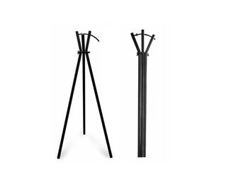 Czarny stojak na wieńce 100 cm