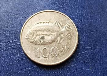 Stare monety 100 koron 2001 Islandia