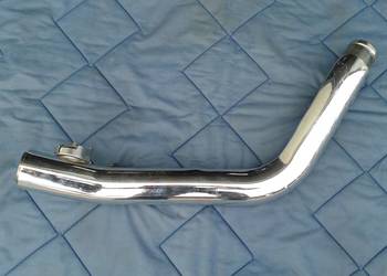 Harley softail wydech kolektor kolanko tył osłona europa