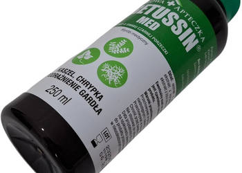Butelka po syropie Tretussin, 250ml, 5,4x16,3cm (Kreatywne)