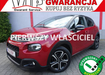Citroen C3 1,2i Navi Ledy Klimatronik Bezwypadkowy 1.Właściciel rej.2020 V…