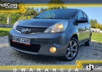 Nissan Note 1.6 16v 110KM # NAVI # Tempomat # Climatronic # Serwis do Końc…