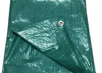 PLANDEKA 5x6m Zielona Wzmacniana, plandeki 5mx6m, 5x6