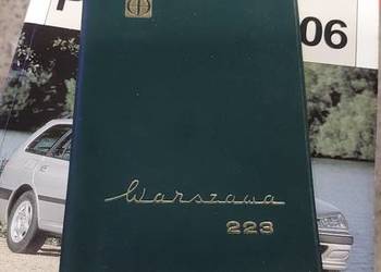 Instrukcja obsługi FSO Warszawa 223