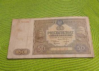 banknot polski 50 złotych z 1946r