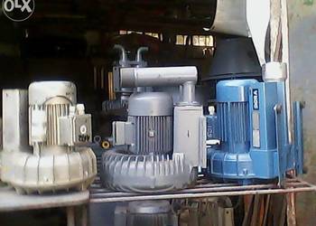 wentylator dmuchawa turbina wyciąg nagrzewnica wirnik wyważanie