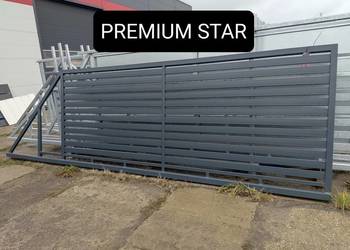 Brama przesuwna palisada 4m PREM. STAR, ocynk + RAL, 5m, 6m, 6,7m ,7,5m inn