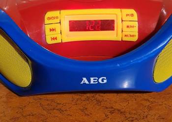 Bomboox AEG, radio i CD,sprawne, Super stan