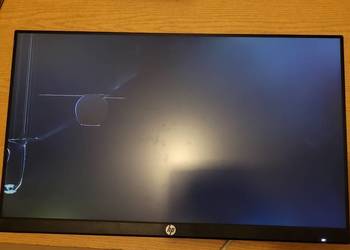 Monitor HP P24h G4 uszkodzony