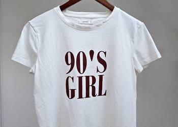 Bluzka t-shirt z napisem 90's