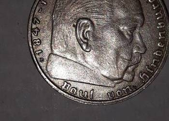 MONETA Niemcy - Trzecia Rzesza 2 reichsmarki, 1938 B