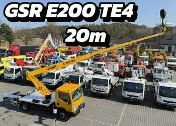 Nissan Cabstar Podnośnik Koszowy 20m GSR E200 TE4 Zwyżka Palfinger Ruthman…