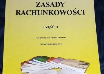 Zasady rachunkowości - Cz. 2 - Bożena Padurek - 2009r