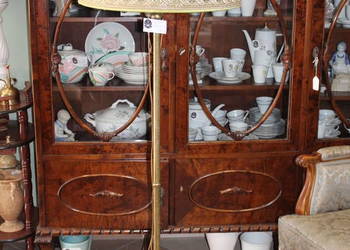 Mosiężna lampa podłogowa nr 43