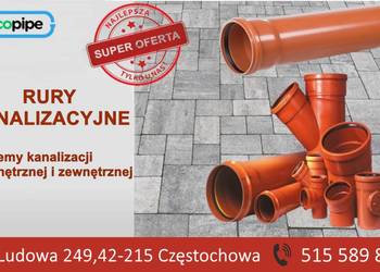 Rury kanalizacyjne kształtki PVC PP