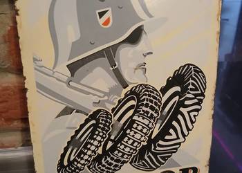Tablica 3 rzesza antyk dunlop reklamq