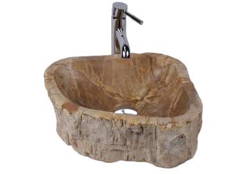 Fossil Wood SMALL KD8 kamienna umywalka nablatowa INDUSTONE