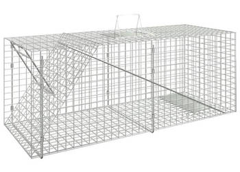 Pułapka na zwierzęta 645x25x265 cm galwanizowane żelazo WM-154933