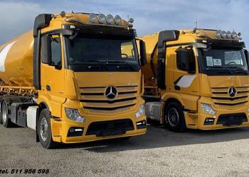 Silos 31m  cysterna do sruty pelettu paszy Mercedes