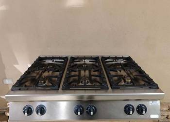 MBM kuchnia gazowa 6-palnikowa 54 kW linia 900 nastawna