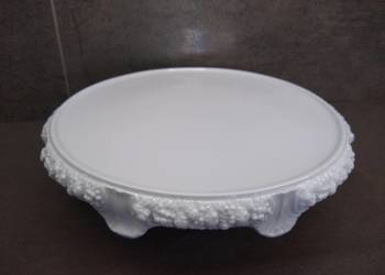 Tortownica na nóżkach Rosenthal Biała Maria
