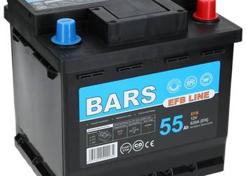 Akumulator Bars EFB LINE 12V 55Ah 620A P+ BF55C