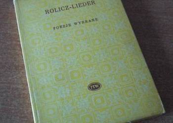 Poezje wybrane - Rolicz Lieder /fa