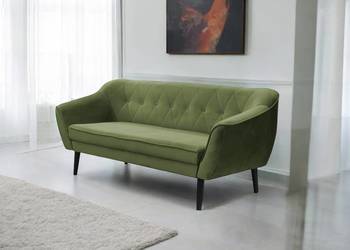 Sofa Maya 3 Osobowa Oliwkowa, Dostawa 0zł!