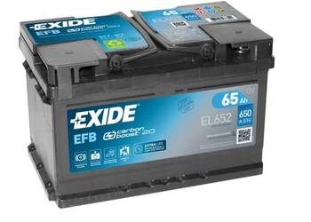 Akumulator 65Ah 650A Exide Start Stop EFB. Darmowa wymiana !
