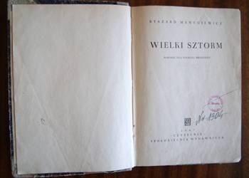 Ryszard Manugiewicz - Wielki sztorm - 1947