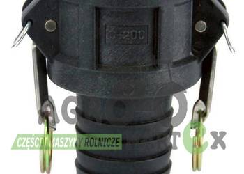 CAMLOCK wtyk Ø 78 (fi 78 kamlok) typ C