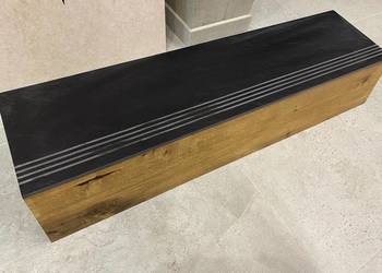 gres schody zestaw czarne + podstopnice 30x120