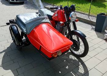 MZ etz 251 Gespann superelastik DDR jak NOWA