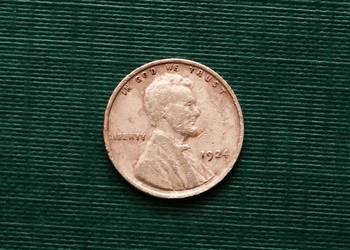 USA - 1 cent, 1924r Wheat Penny, Lincoln