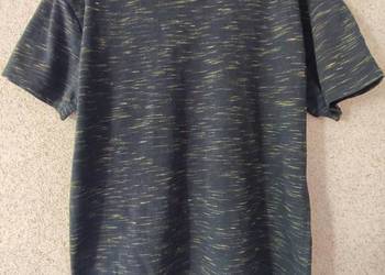 bershka męska  damska koszulka letnia melanż z krótkim rękawem  slim fit ca
