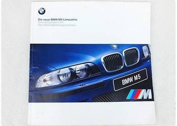 BMW M5 Limousine E39 Książka - Album / Prospekt z 1999r.