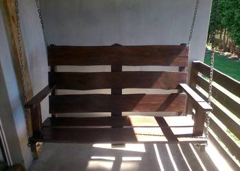 Ławka ogrodowa do powieszenia, stan bardzo dobry